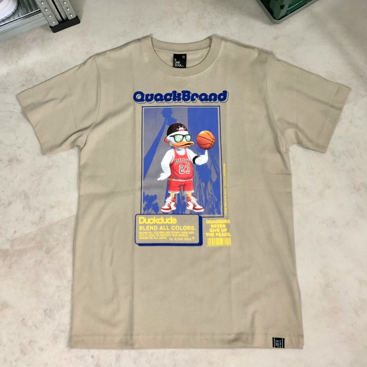 Duck Dude 達酷鴨 籃球鴨子印花短Tee I-1570009