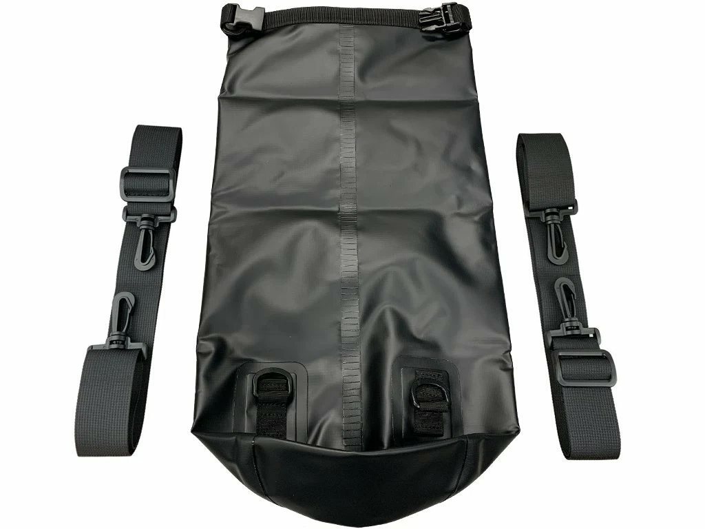 10L Roll Top Waterproof Stuff Sack RPVC 全黑的防水袋 10L