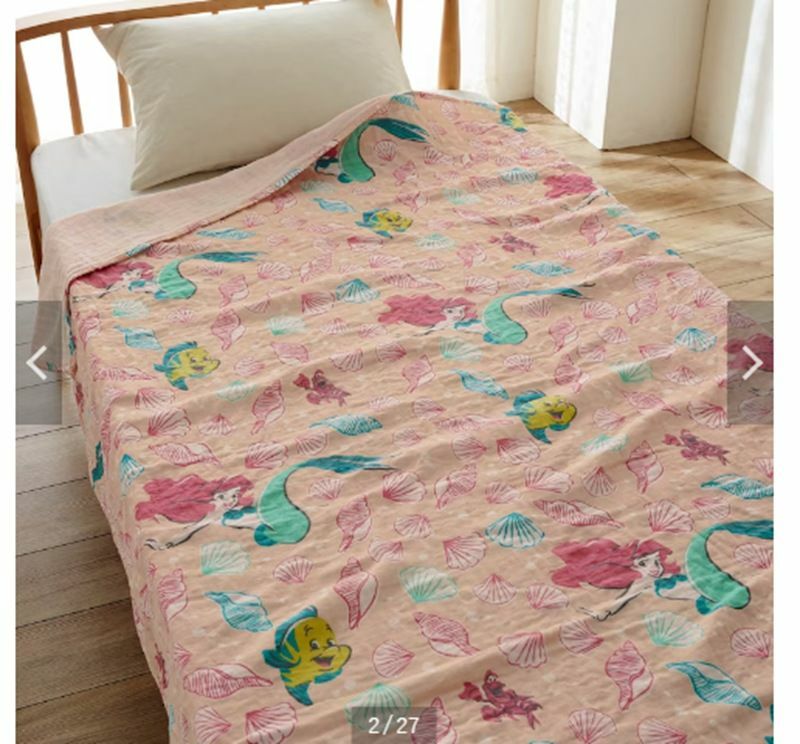 卡通純棉紗薄被 190x140cm