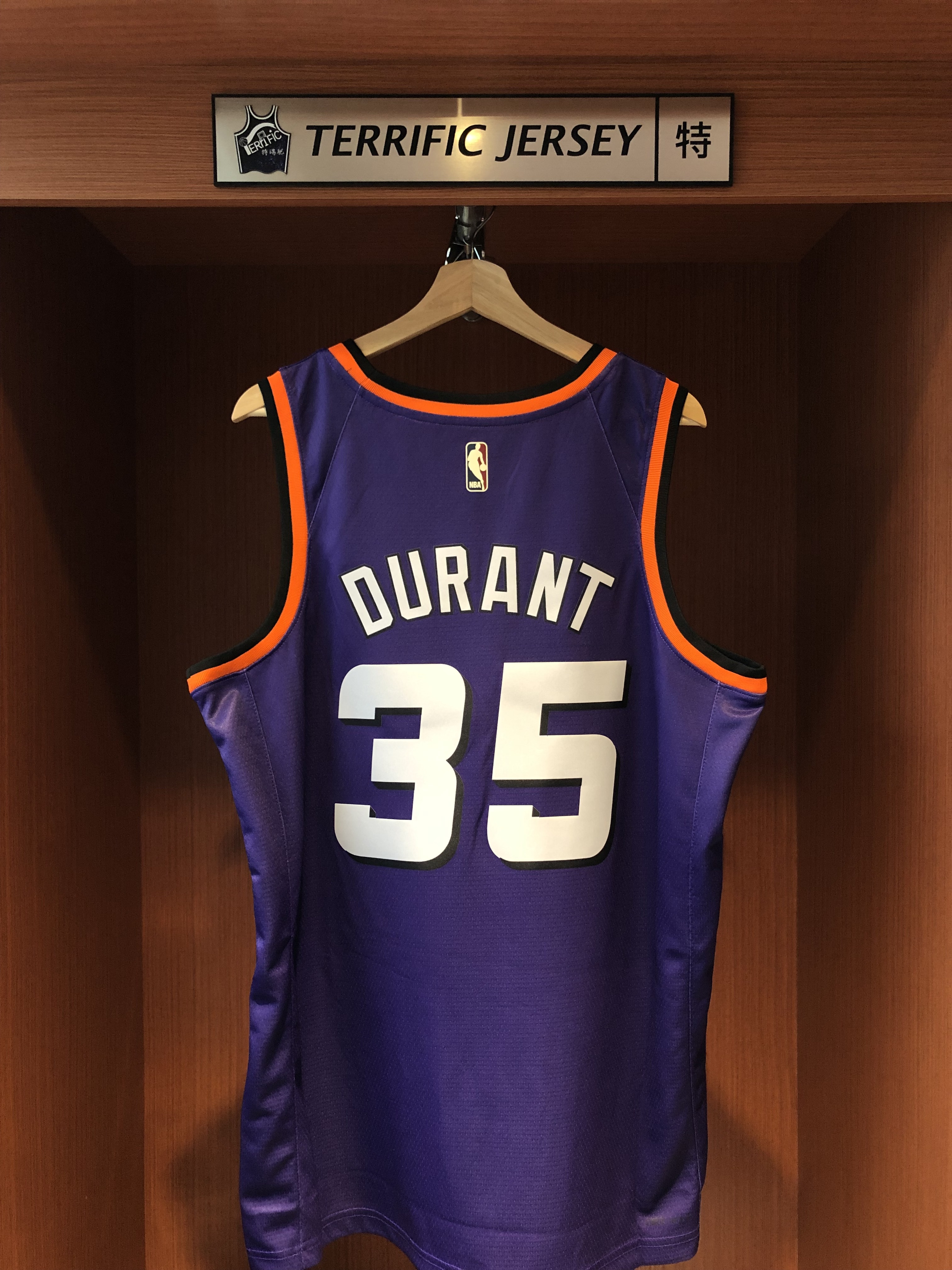 NBA球衣 Kevin Durant 鳳凰城太陽復古 HWC Nike Swingman 球迷版 熱轉印 全新