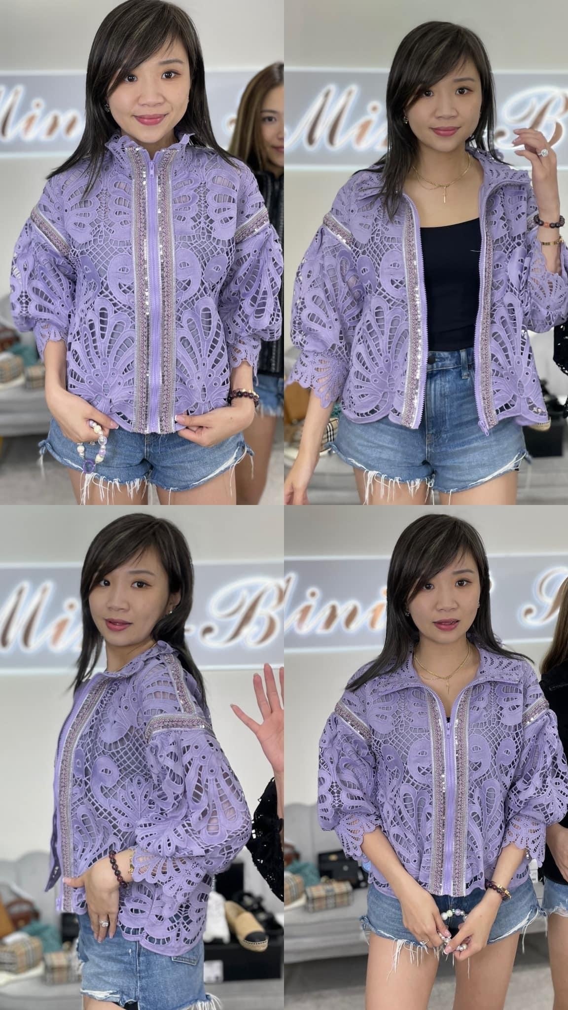 LB 蕾絲風褸 LB23209-M