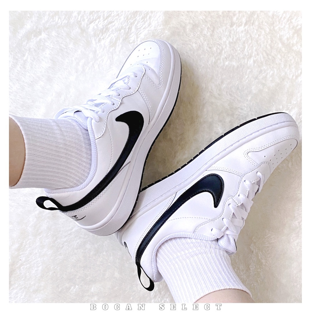 Nike Court borough 黑白熊貓  小Dunk（DV5456-104）