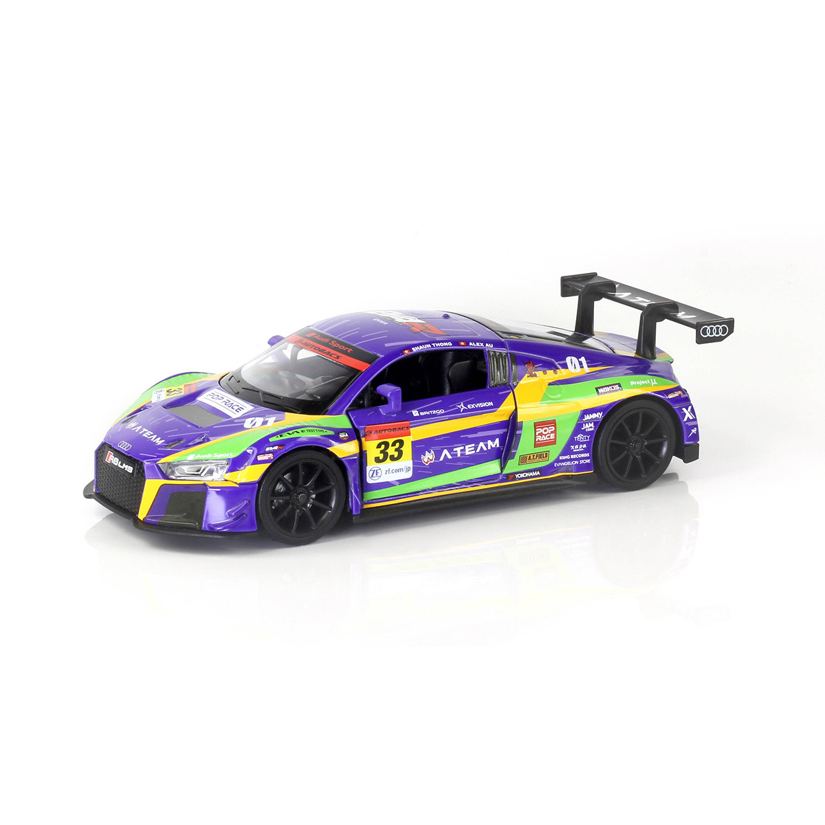 Pop Race] AUDI R8 LMS EVA RT TEST TYPE-01 X WORKS R8 #33