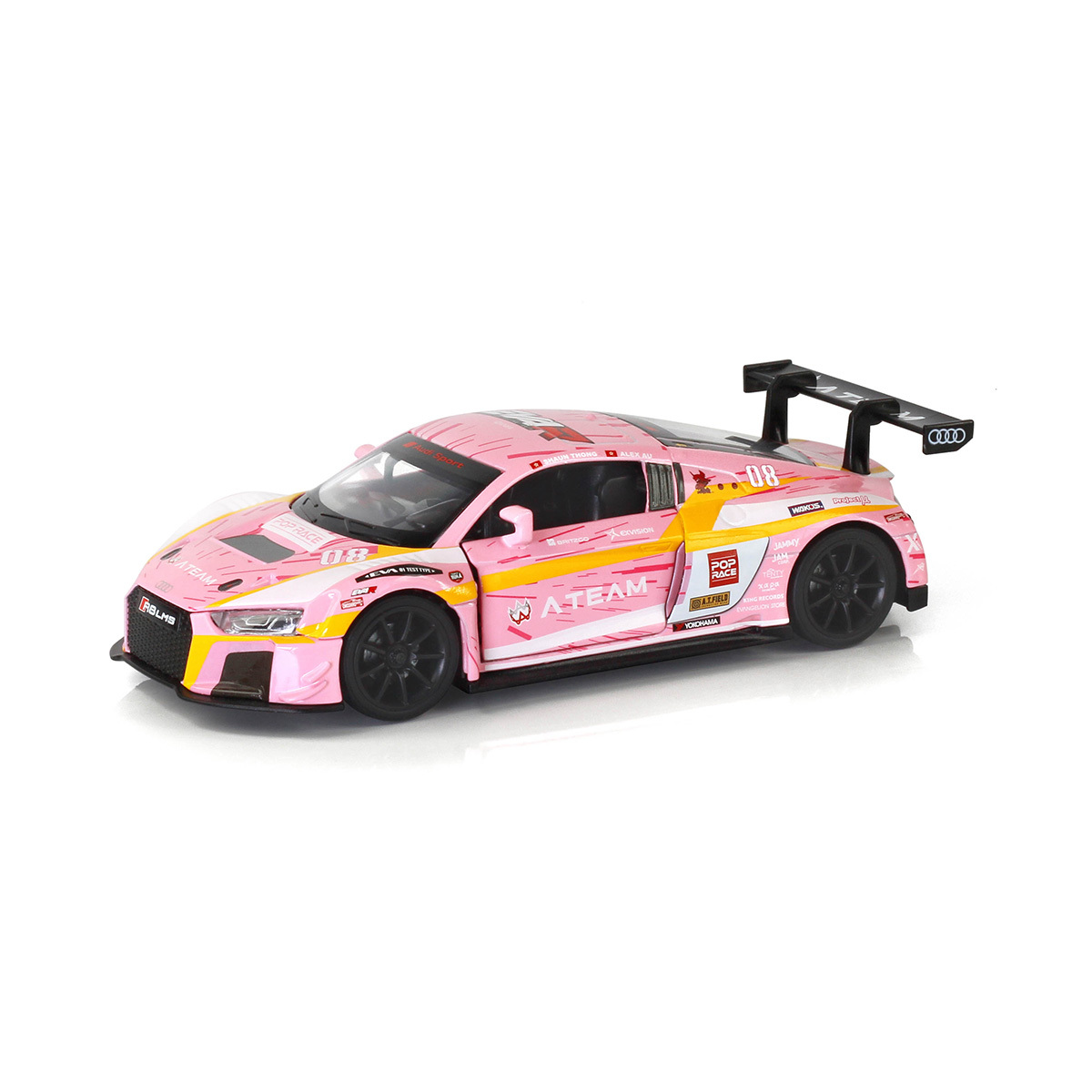 合金模型車 - 1:32&nbsp;Audi&nbsp;R8&nbsp;LMS&nbsp;EVA&nbsp;RT&nbsp;8號機