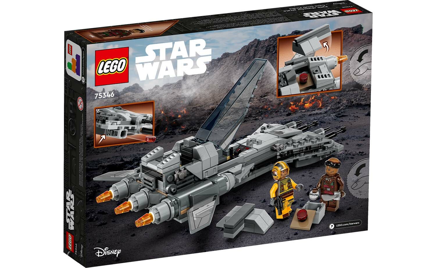[飛米樂高積木專賣店] LEGO 75346 Star Wars-海盜戰鬥機