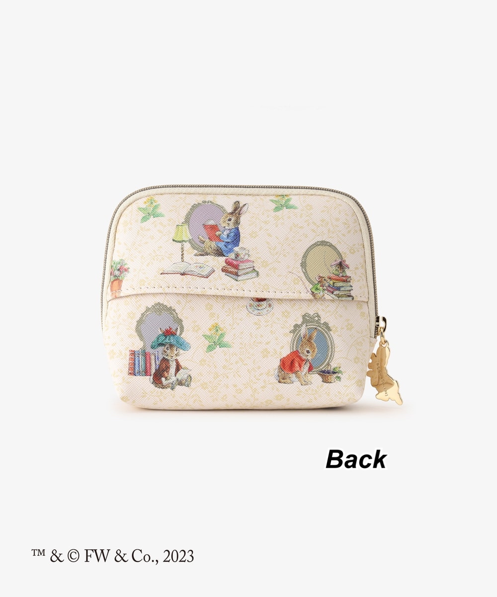 Afternoon tea x Peter Rabbit 圖案正方形小pouch