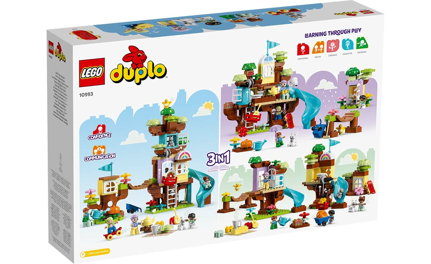 [飛米樂高積木專賣店] LEGO 10993 DUPLO-三合一樹屋