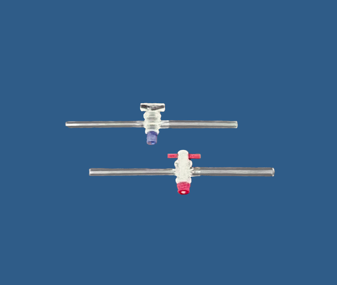 Stopcock ,Glass,Hollow Plug