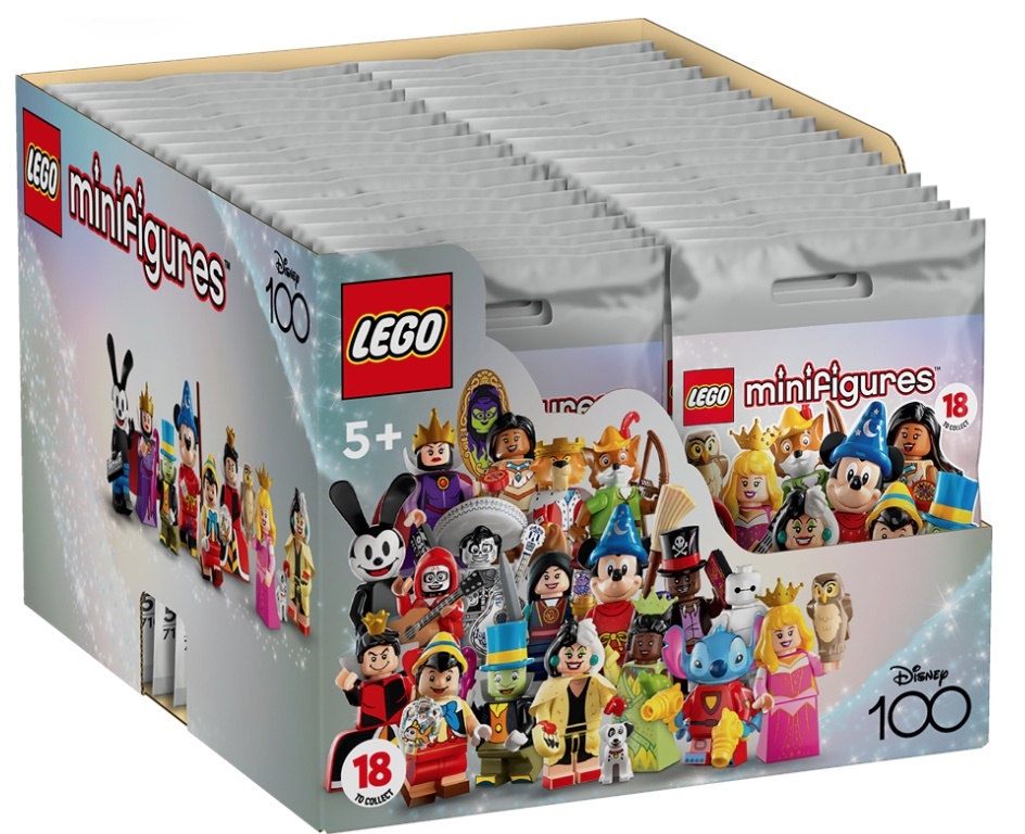 [飛米樂高積木磚賣店] LEGO 71038 Minifigures-迪士尼 100 週年紀念（一箱36包原箱，不保證兩套）