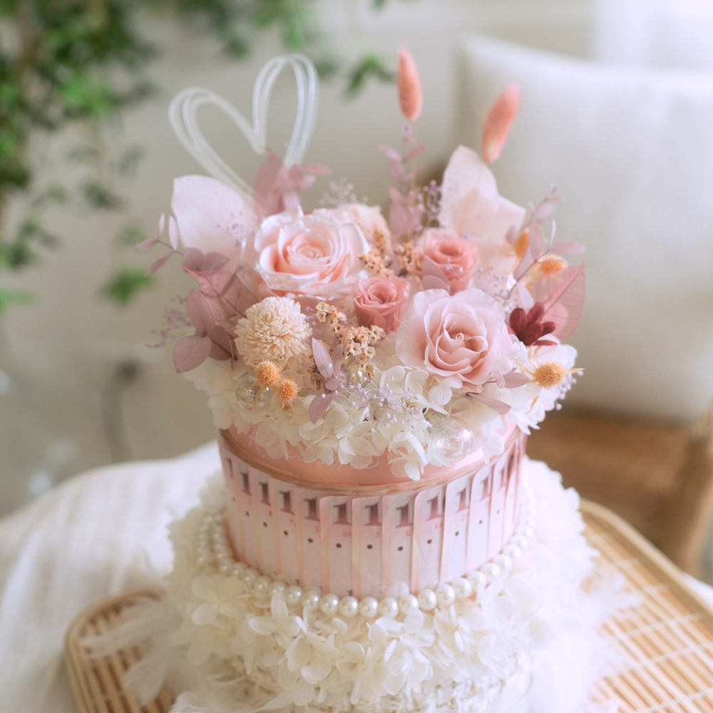 小香風鈔票蛋糕花