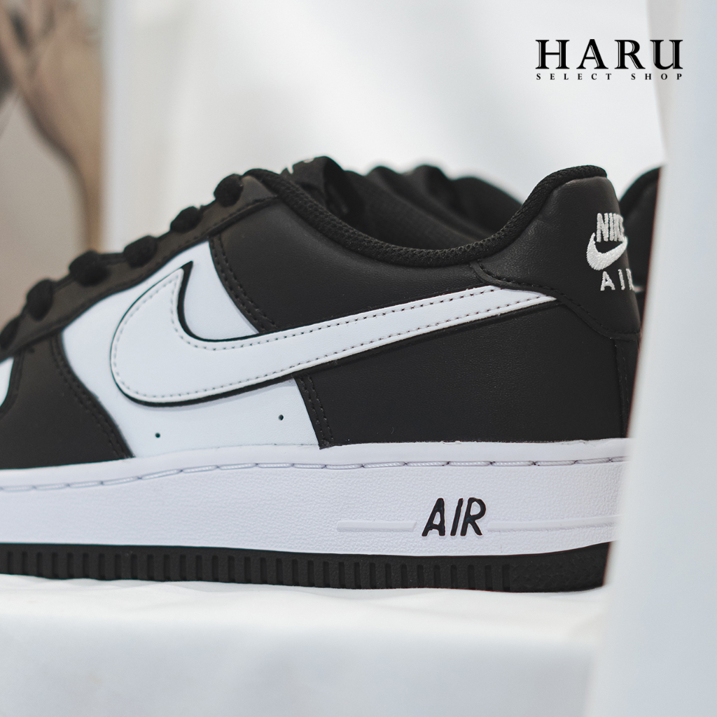 Nike Air Force 1 AF1 黑白熊貓男女低筒休閒鞋DV0788-001