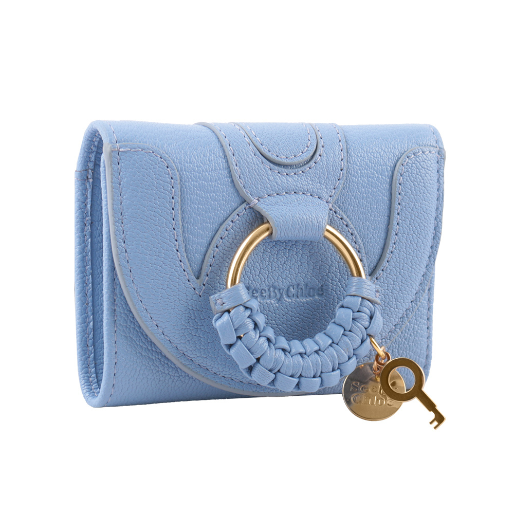 【See by Chloé】HANA系列三折零錢袋短夾