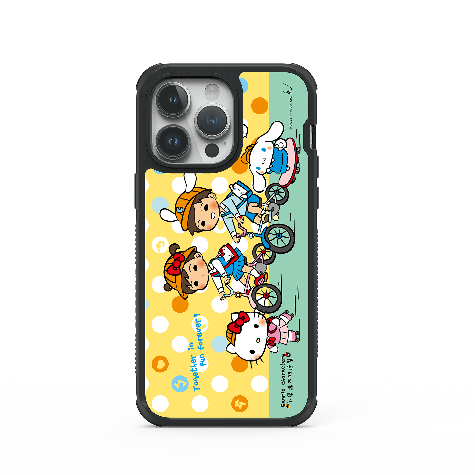 iPhone 14 輕坦克防摔手機殼 / 一起玩 (三麗鷗)