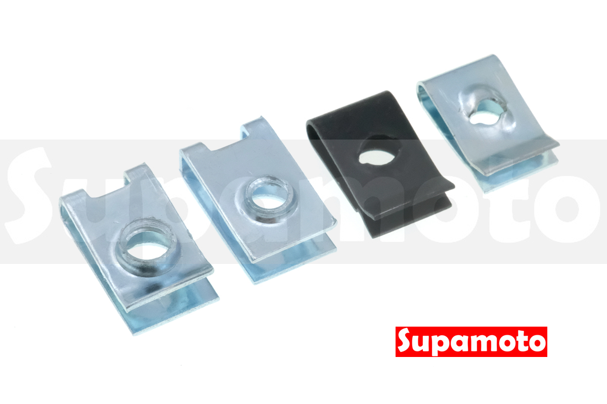 -Supamoto- 螺絲 夾片 車殼 M6 M5 M4 自攻牙 鐵板牙 螺絲夾片 插片