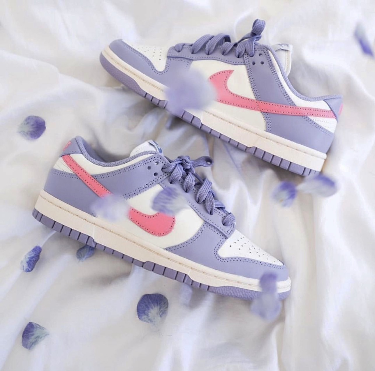 Nike Dunk Low Indigo Haze 粉紫色