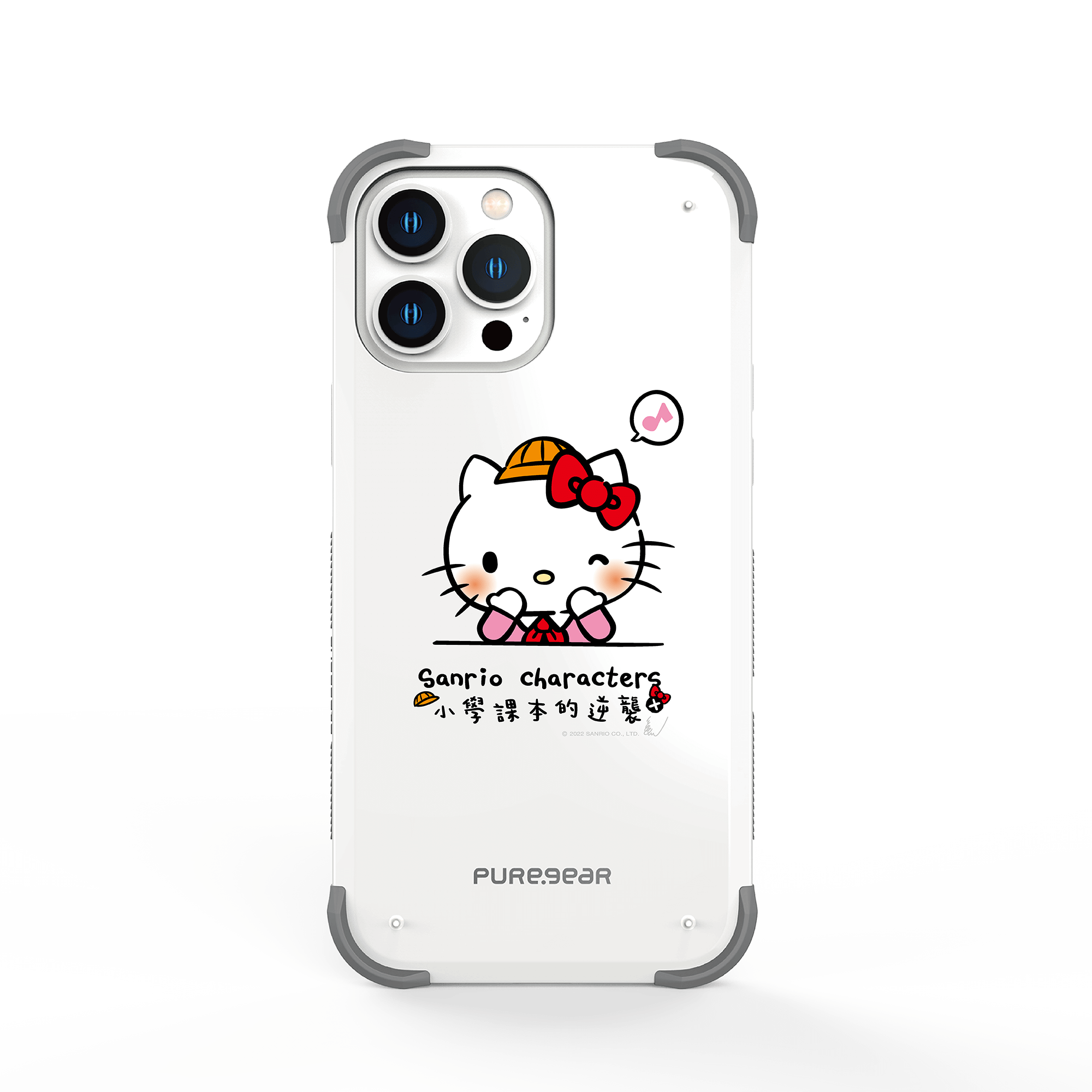 iPhone 13/12/11 坦克軍規防摔手機殼 / Kitty (三麗鷗)