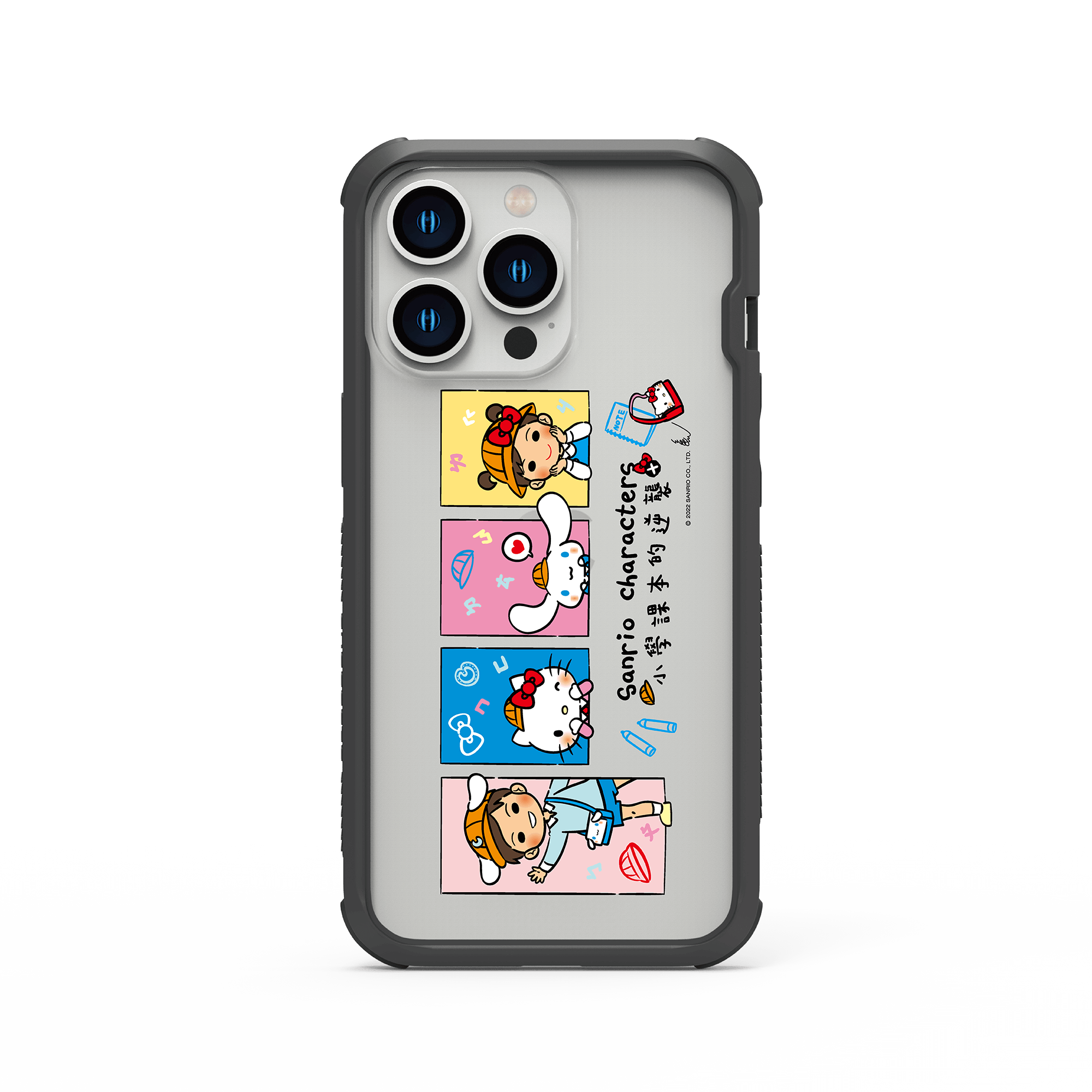 iPhone 13/12/11 輕坦克防摔手機殼 / 四人行 (三麗鷗)