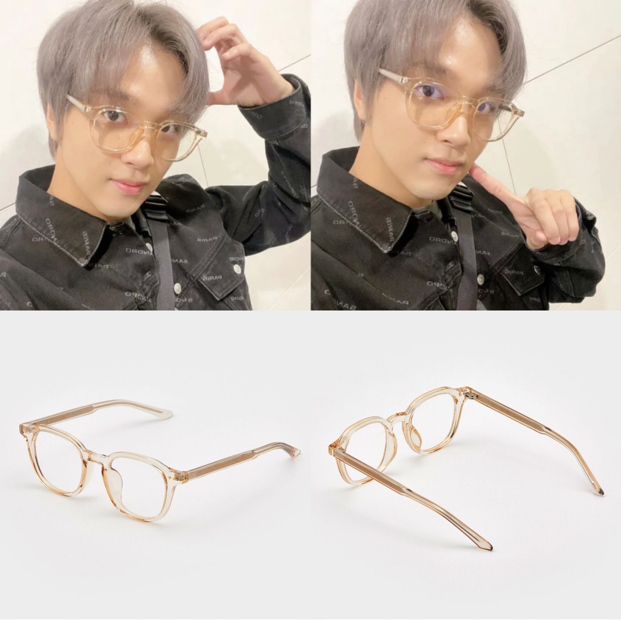 4折⚡️特價-［預購］Blue Elephant BRANDON black 平光眼鏡
