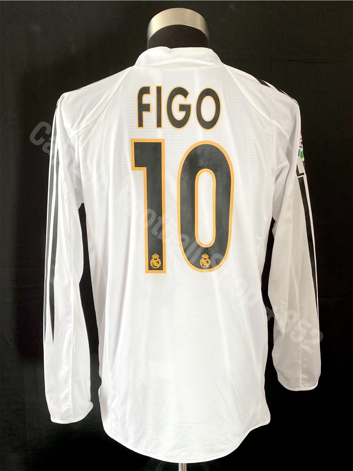 Real Madrid 2004-2005 Home match worn issue shirt Figo
