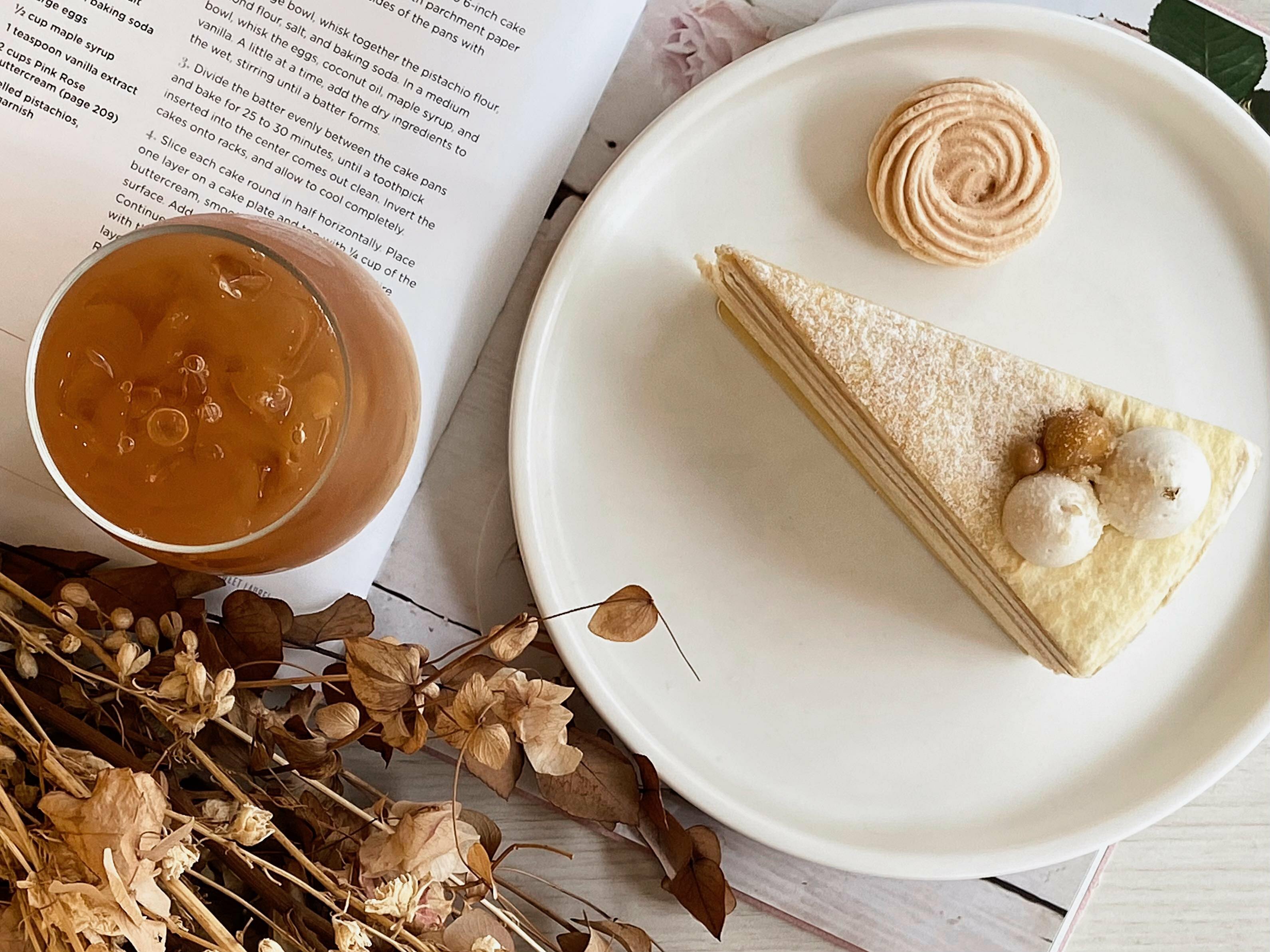 榛果太妃糖千層