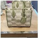 [S] MICHAEL KORS 35S3G7ZC5J MIRELLA SHOPPER TZ XBODY,LIGHT SAGE, 196163817286 (SMK387)
