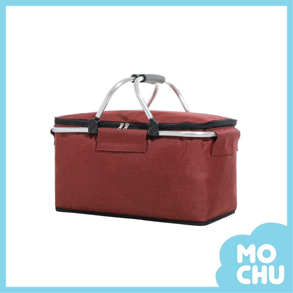 單色牛津布野餐提籃(四色)