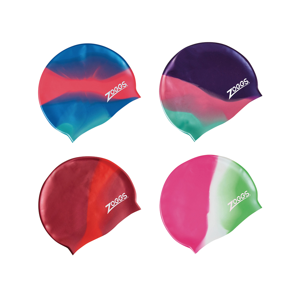 ZOGGS 兒童《極光》矽膠泳帽