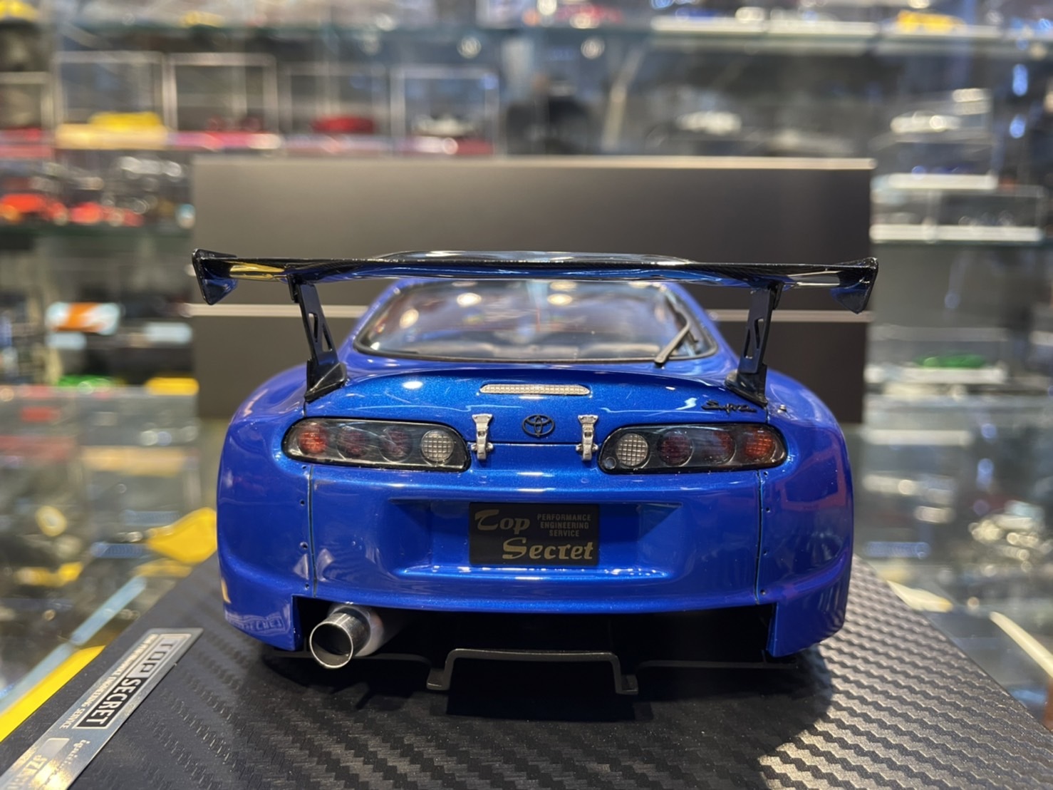 Ignition IG2488 TOP SECRET GT300 Supra JZA80 金屬藍1/18