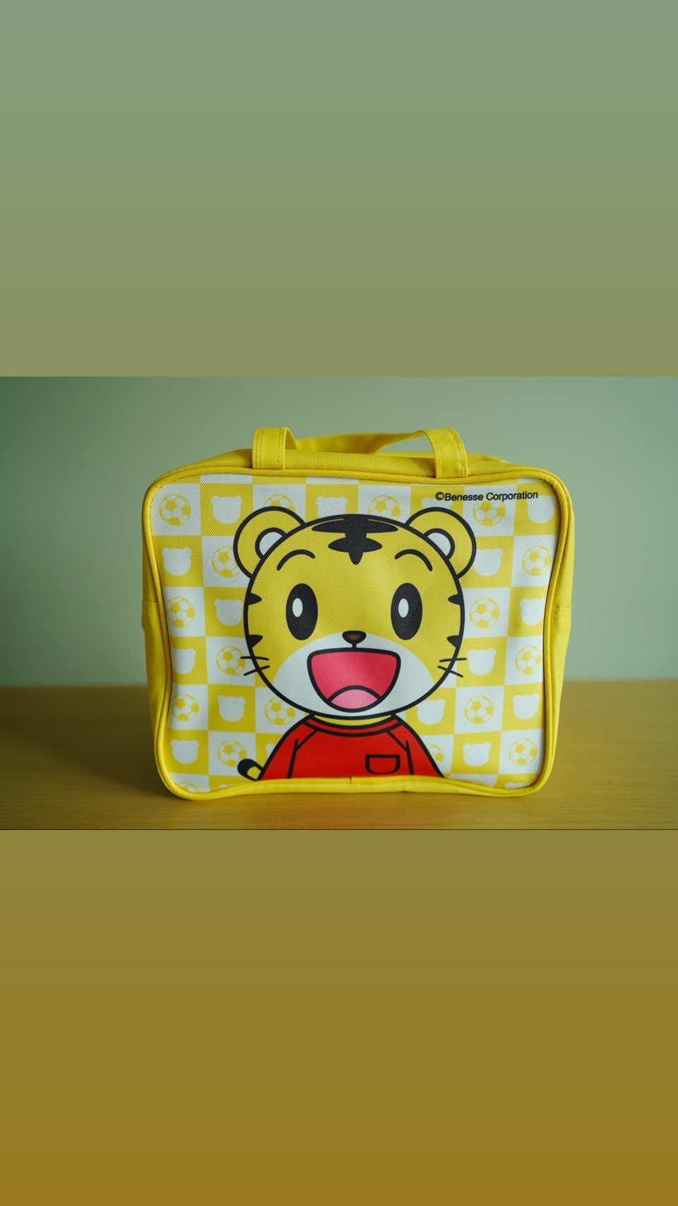 巧虎方型便當袋-黃