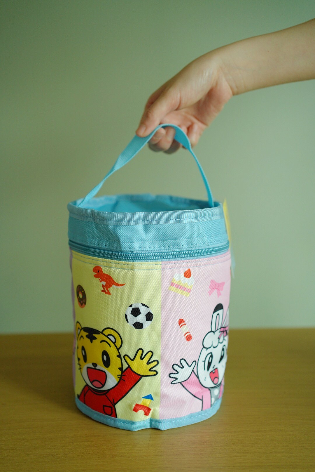 巧虎圓筒便當袋-藍