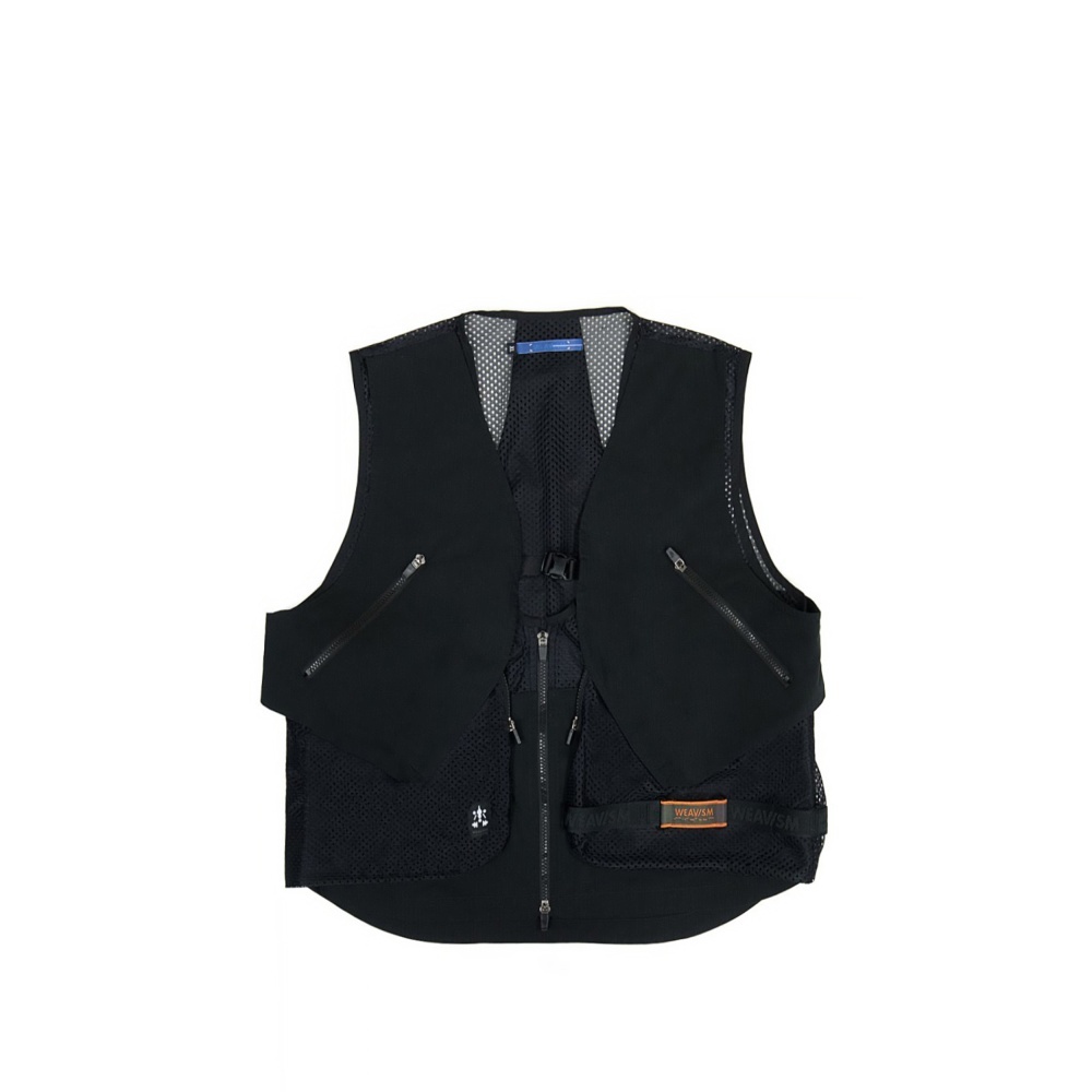 弧形口袋戰術背心 - 碳黑