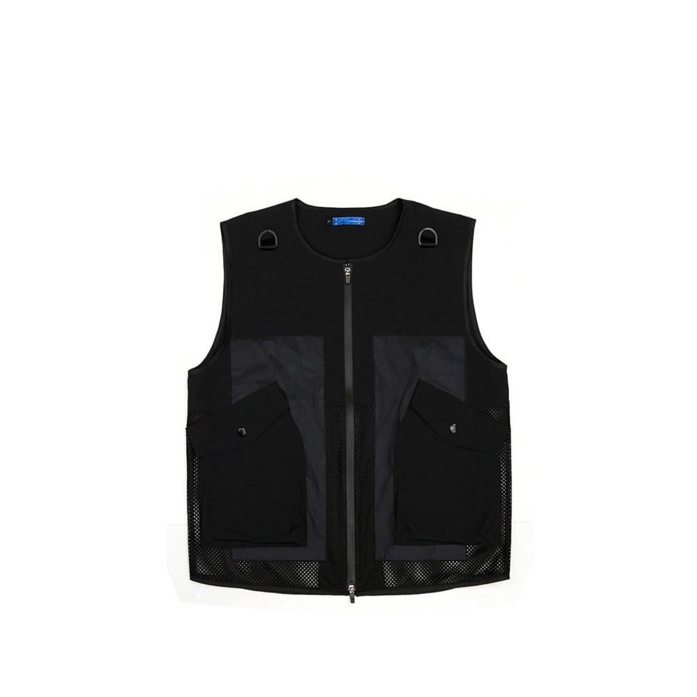 多配置工裝背心 - 黑岩