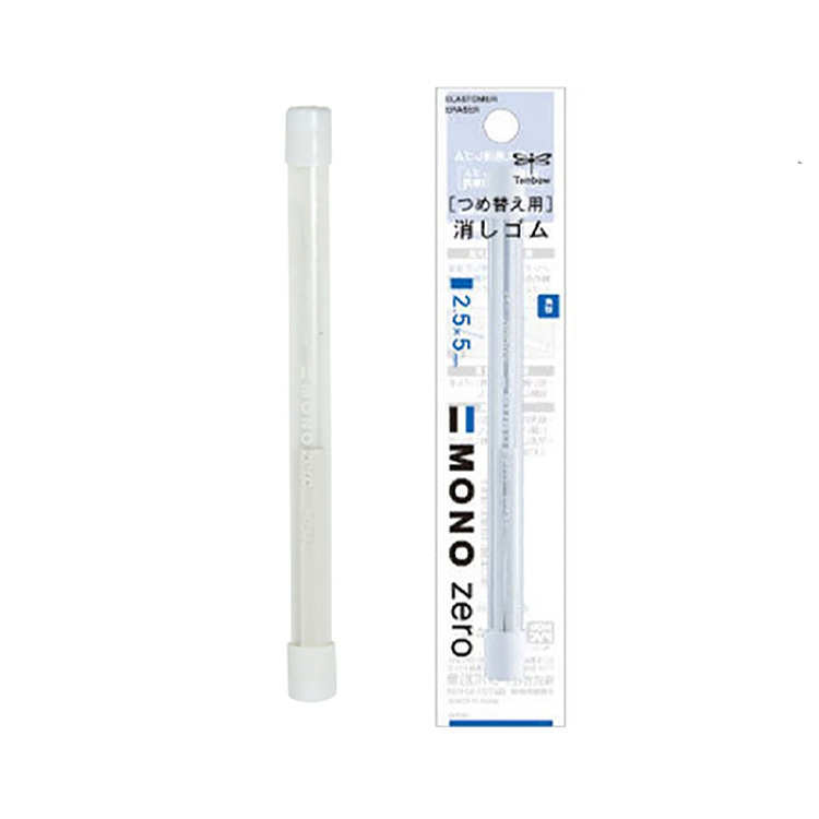 【Tombow 蜻蜓】MONO zero 細字橡皮擦/替芯 角型
