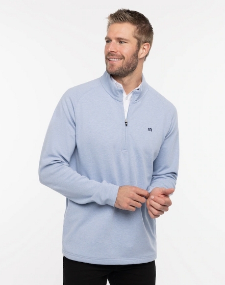 男【現貨】特惠 TravisMathew/正品折扣/TravisMathew Upgraded 1/4 Zip/男式拉鍊夾克/#30573