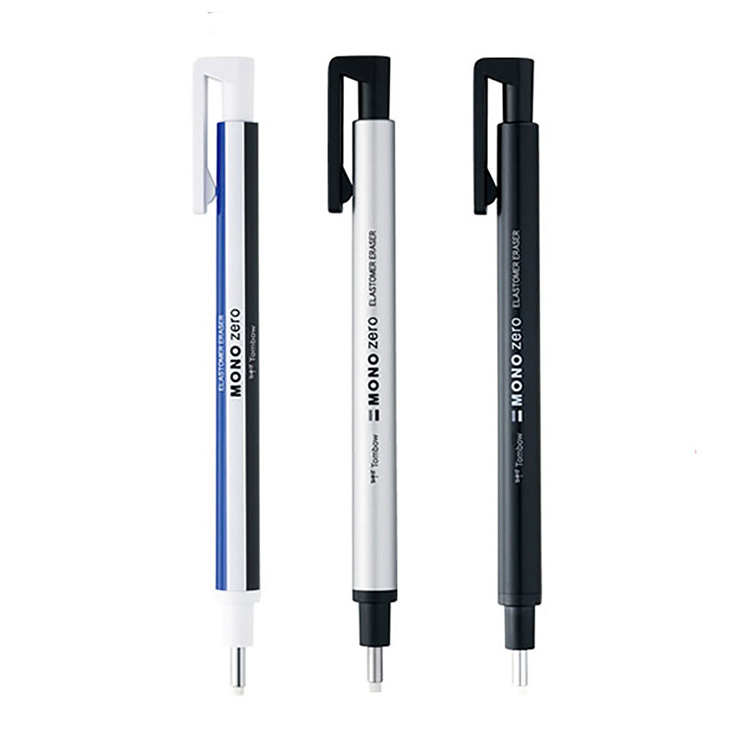 【Tombow 蜻蜓】MONO zero細字橡皮擦/替芯 丸型