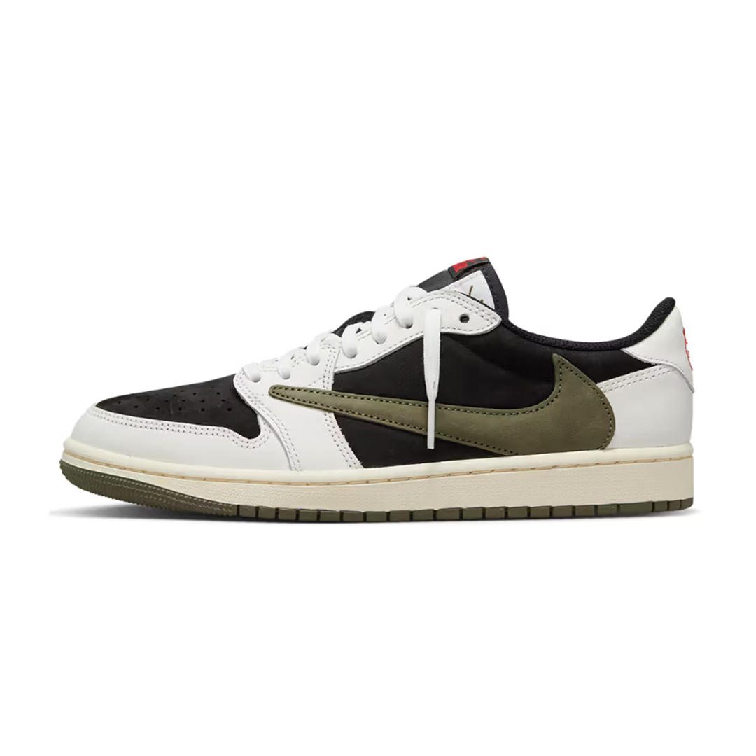 Travis Scott x Air Jordan 1 Low Olive 軍綠倒鉤DZ4137-106