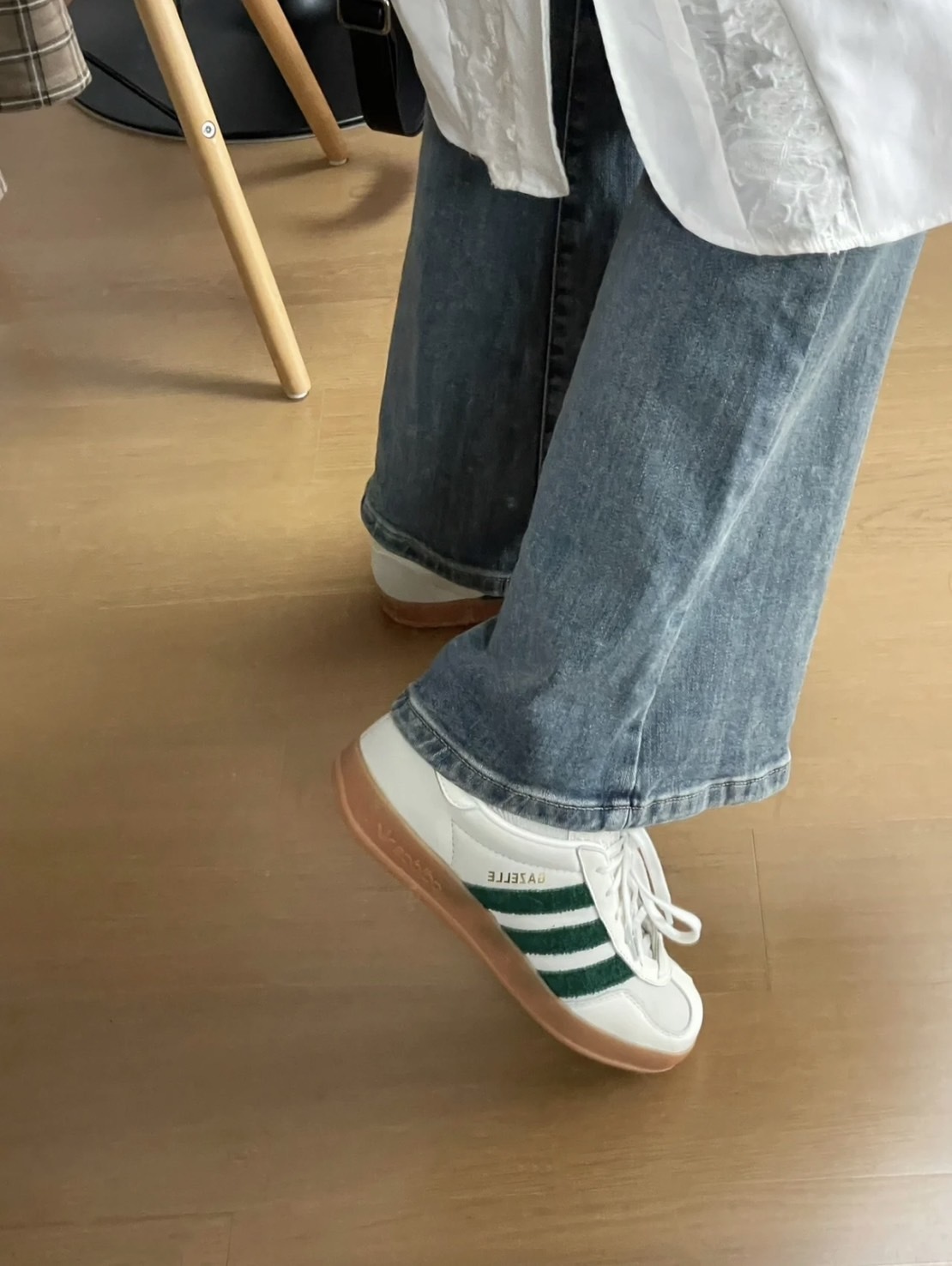 特價現貨┃adidas GAZELLE INDOOR 麂皮 綠色 膠底 復古綠