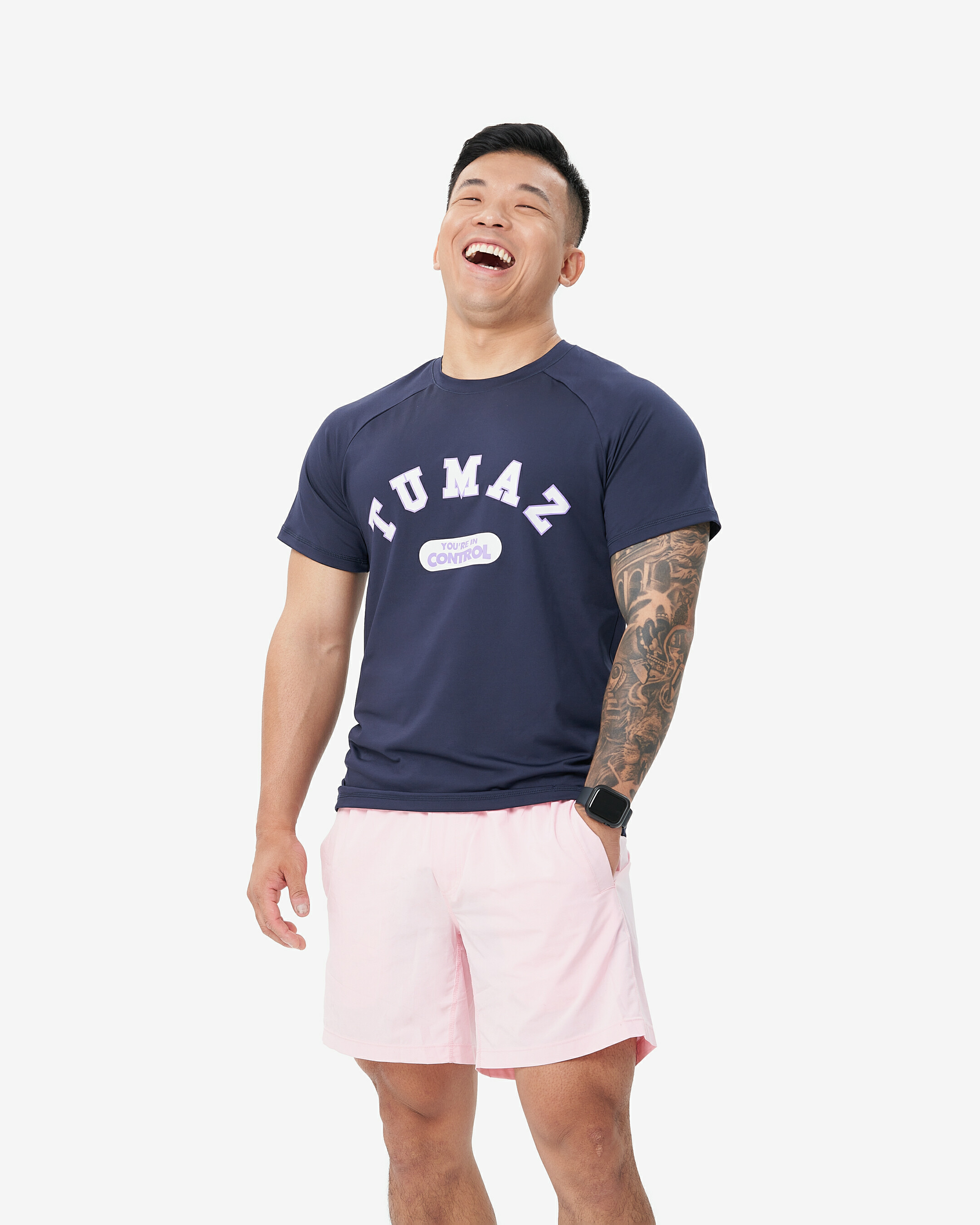 托瑪斯Revival男短袖（英雄藍）