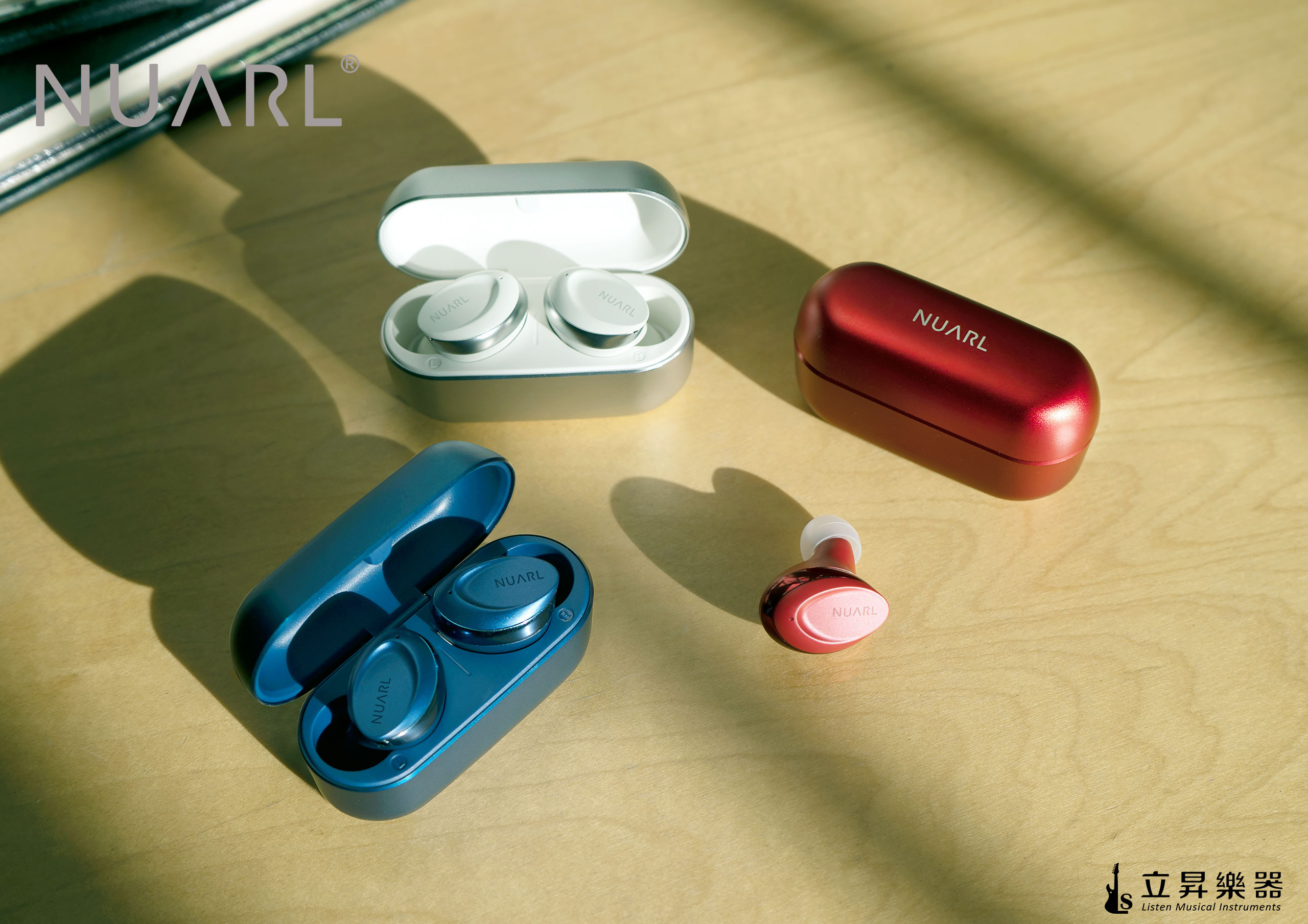 Nuarl N6 mini series 2 Special Edition 升級版 IPX7防水 真無線藍牙耳機 ｜N6mini2-SE WS 銀白色 / N6mini2-SE RB 寶藍色