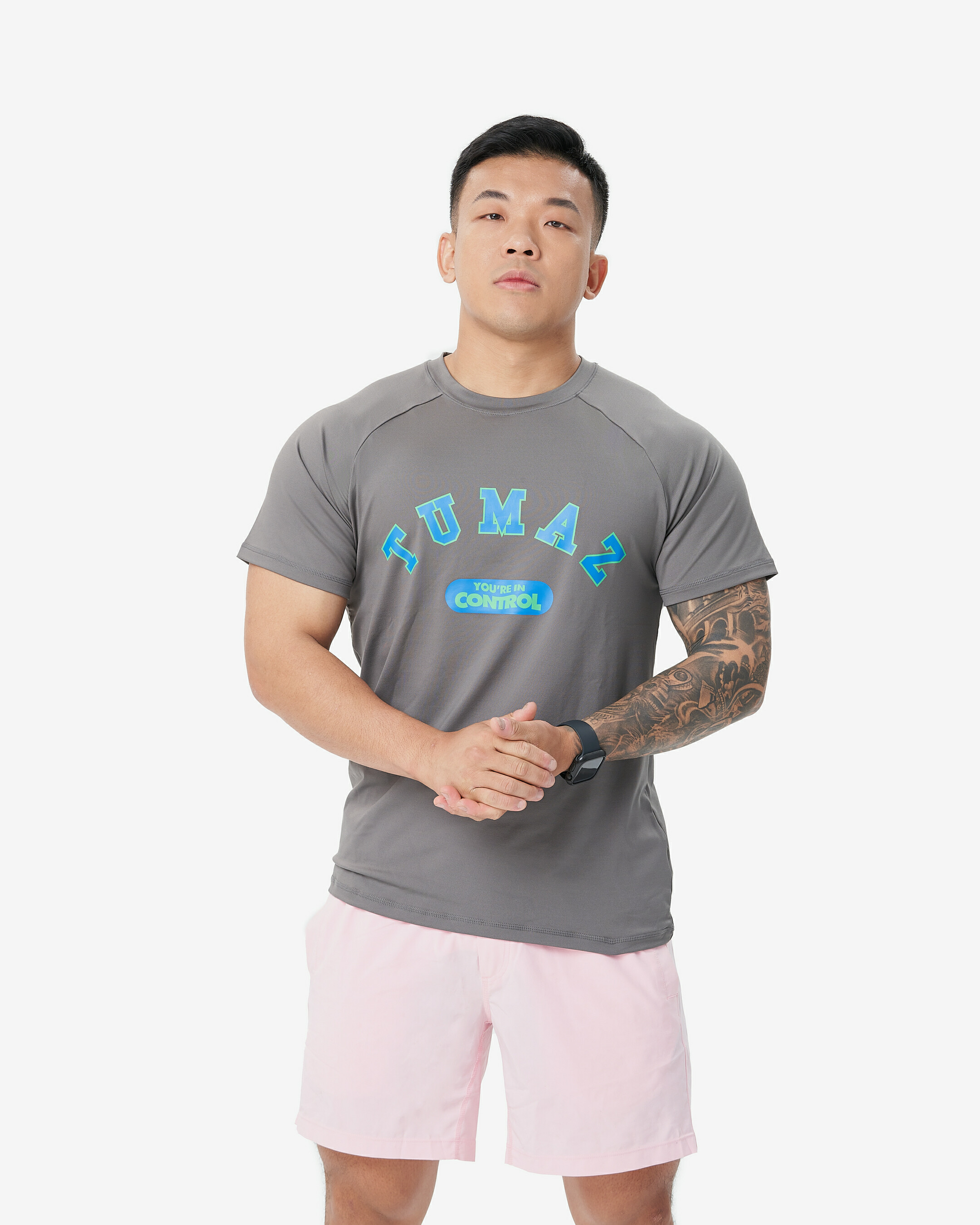 托瑪斯Revival男短袖（鴿子灰）