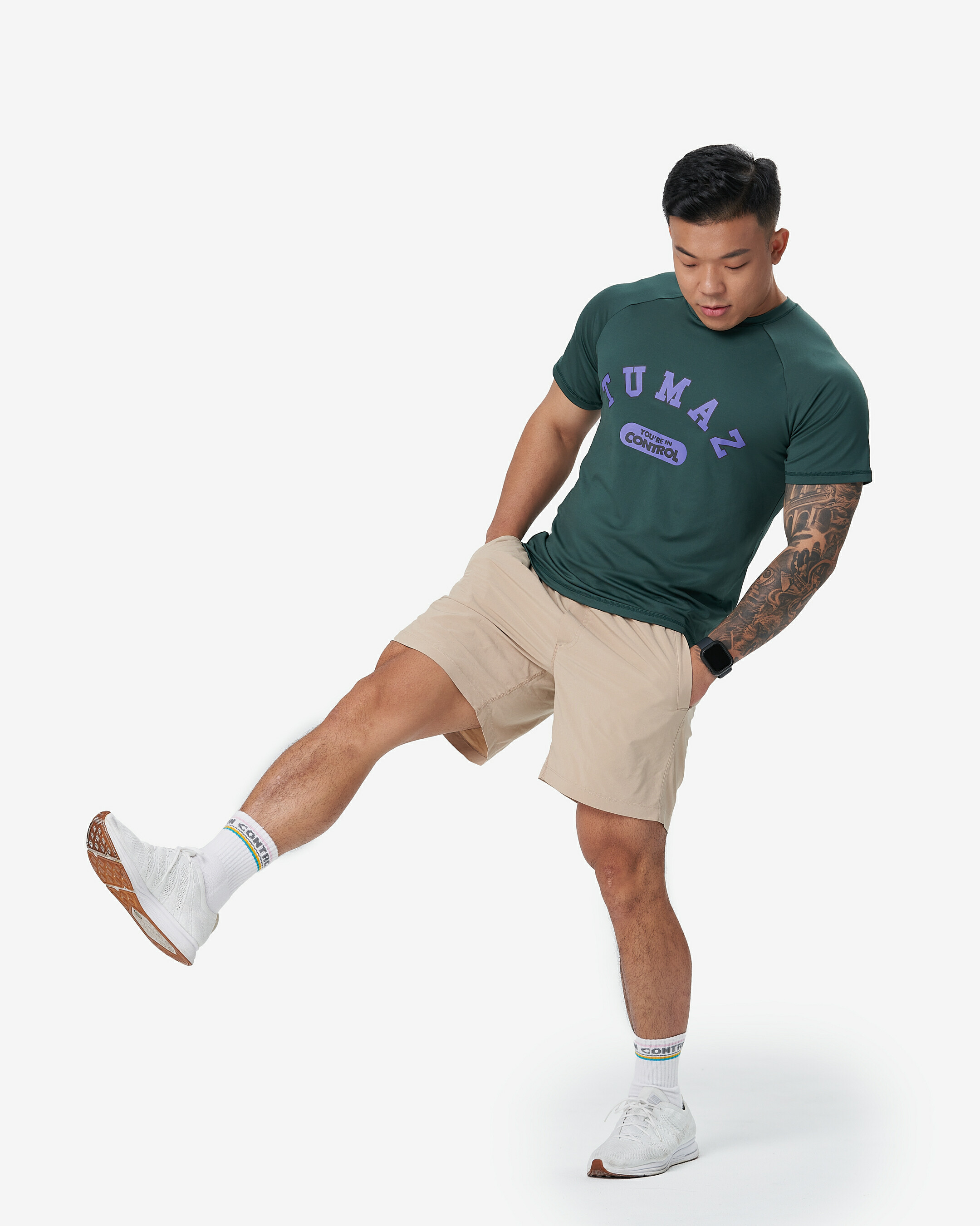 托瑪斯Revival男短袖（英式賽車綠）