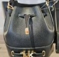 [S] MICHAEL KORS 35S3G6RM8T REED MD BLT BUCKET MSGR LEATHER,BLACK, 196163779928 (SMK399)