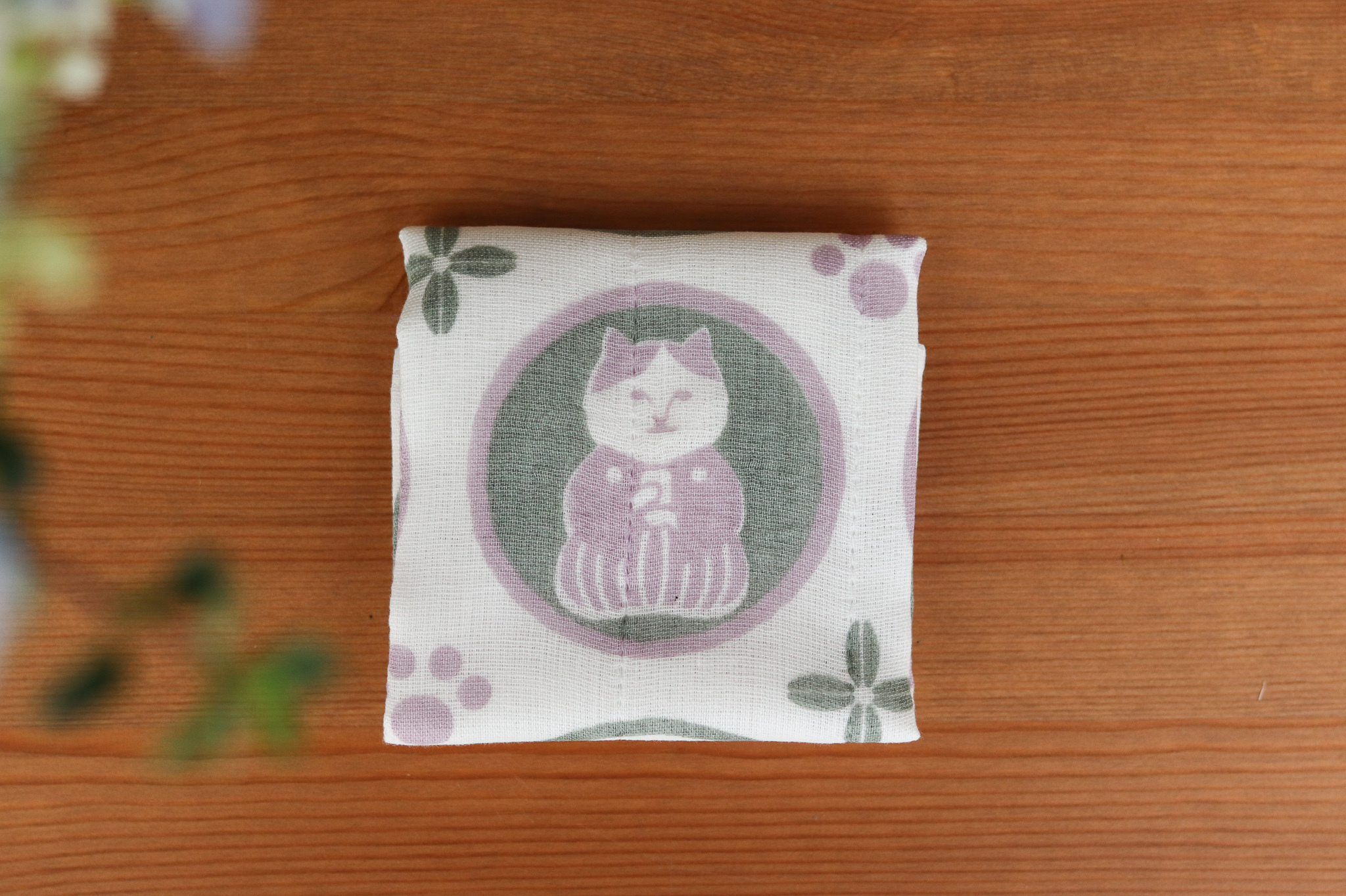 日本 NEKONOBA 貓茶商 蚊帳生地 廚房抹布 家事巾