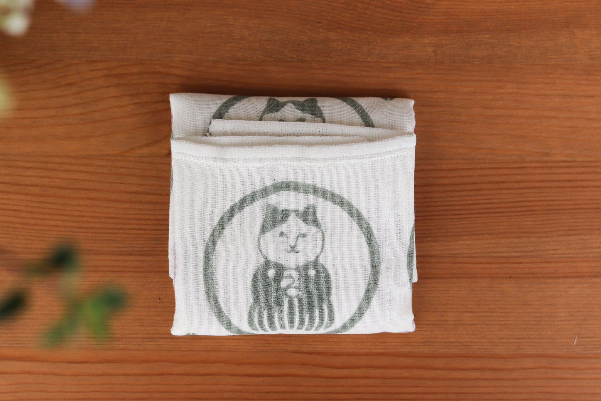 日本 NEKONOBA 貓茶商 蚊帳生地 廚房抹布 家事巾