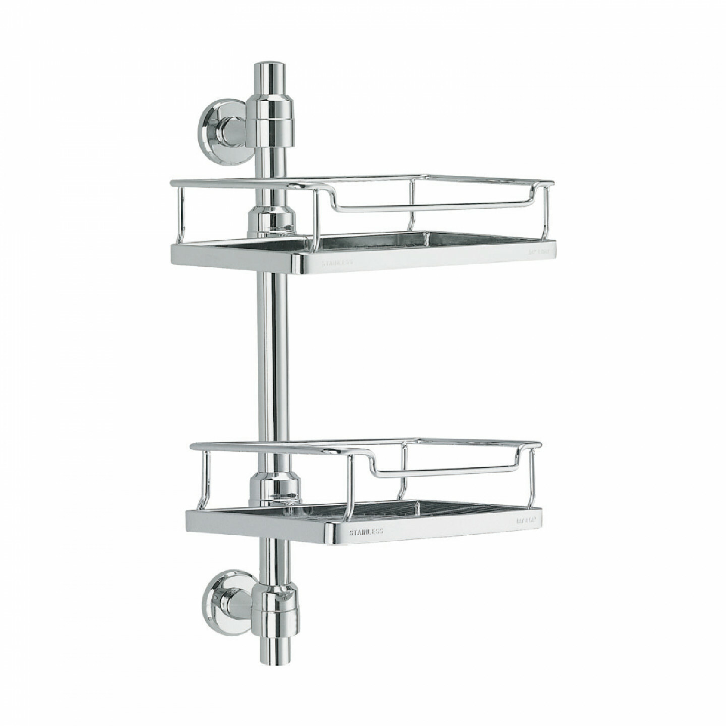日日商 衛浴系列-雙層旋轉直立架 6656C
