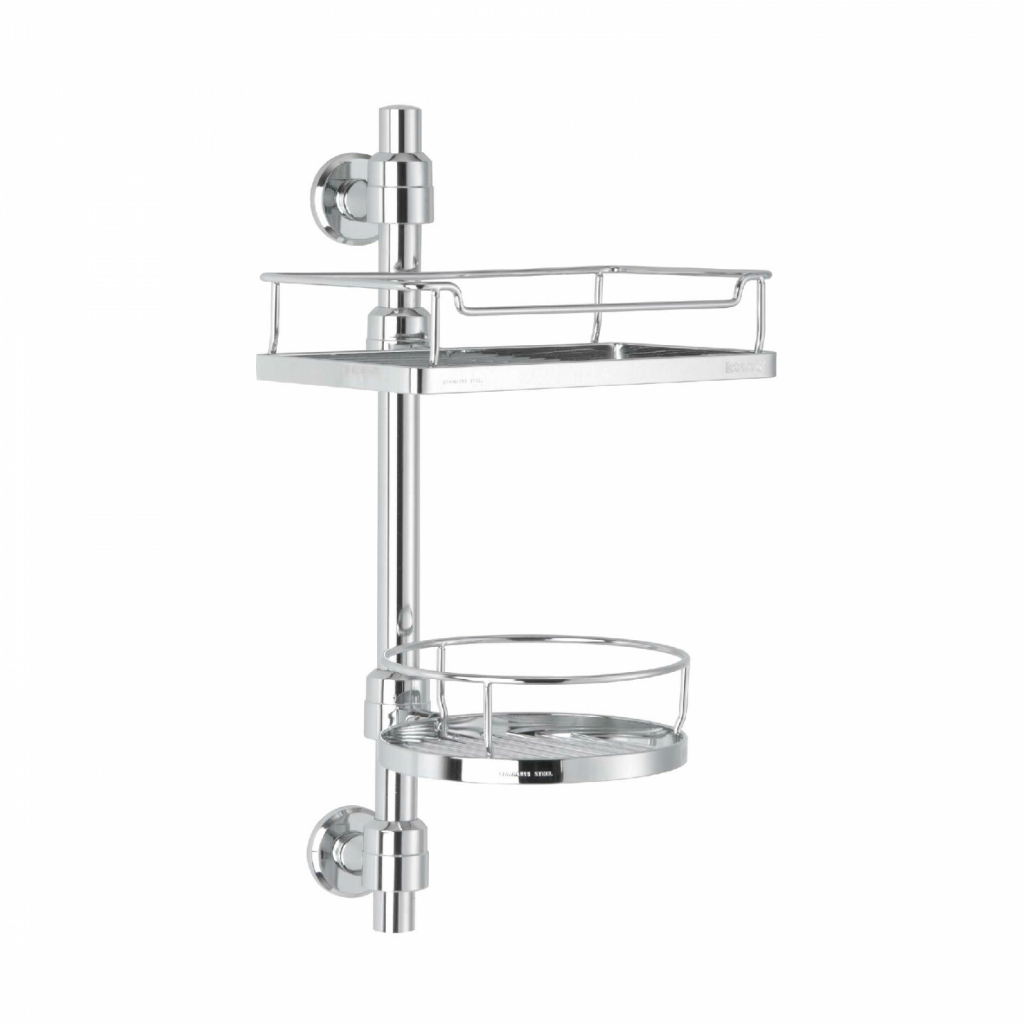 日日商 衛浴系列-雙層旋轉直立架 6650-02