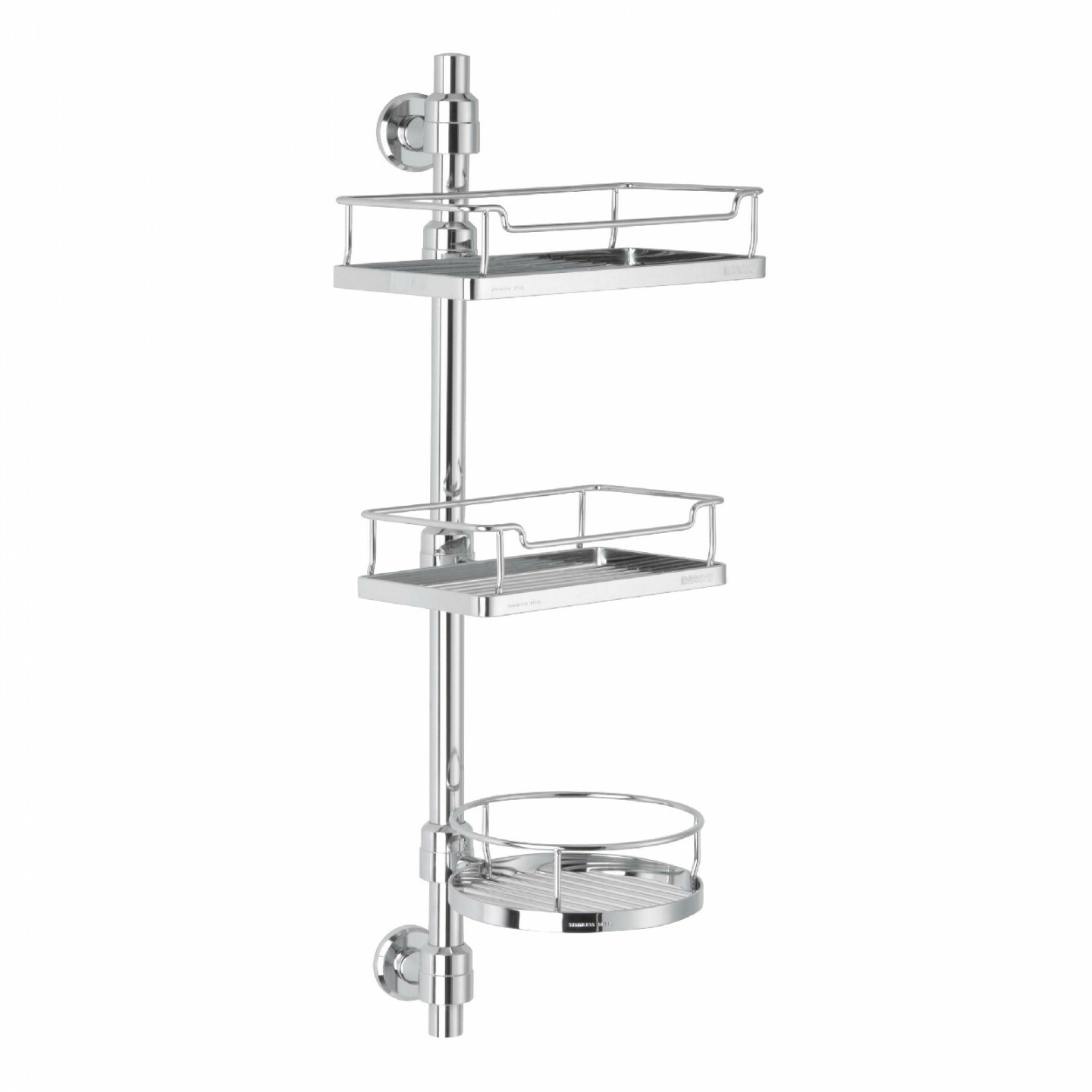 日日商 衛浴系列-三層旋轉直立架 6670-01