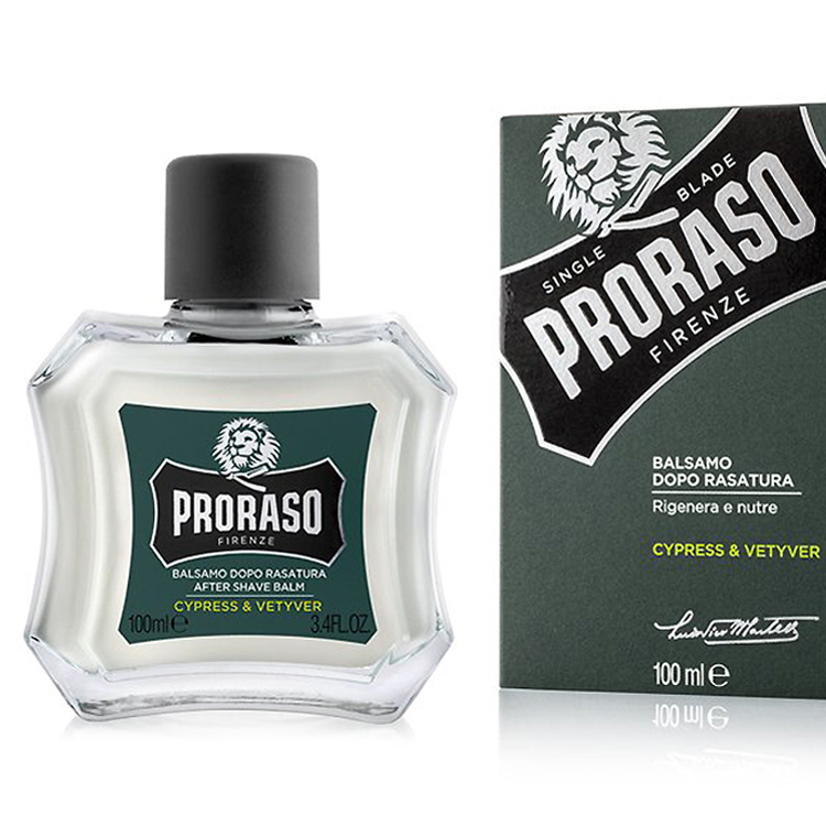 義大利 Proraso - 柏樹香根草 鬍後乳（專業修容版）