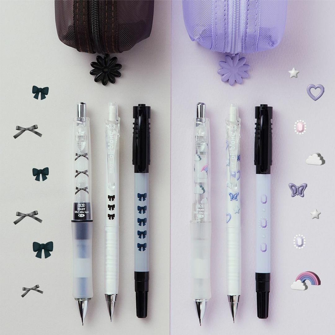 限量聯名 Air Blanc X NICOLA  減壓 自動鉛筆 0.3mm｜PILOT 日本