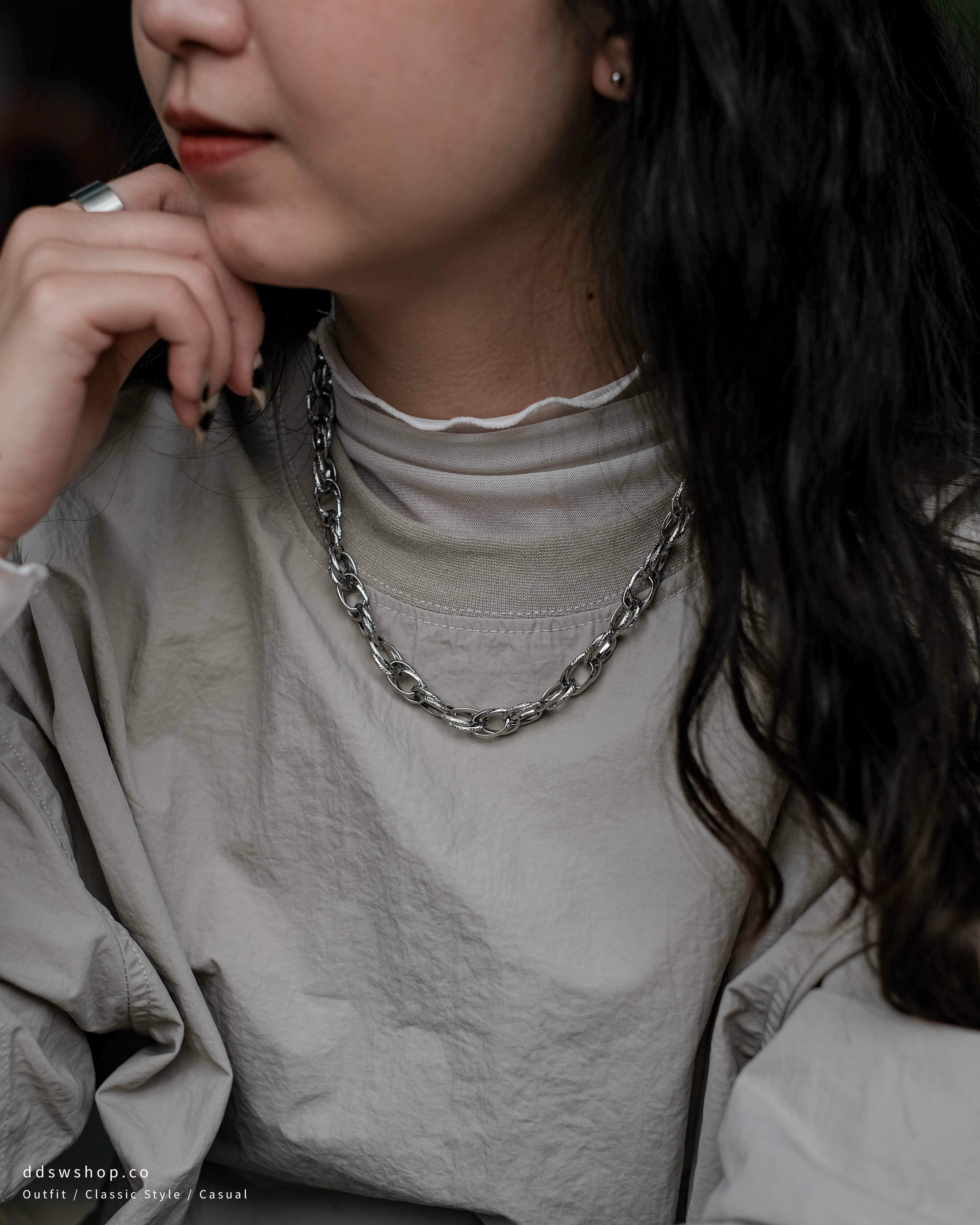 D.ecorate 環環相扣 美式復古項鍊